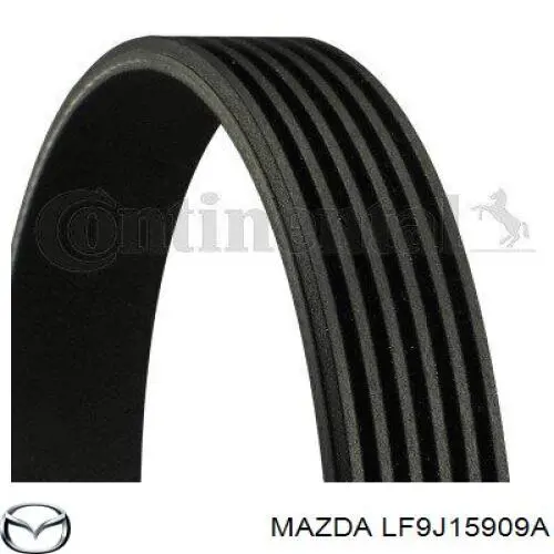 Клиновий ремінь Mazda LF9J15909A ціна, від 15.47 USD