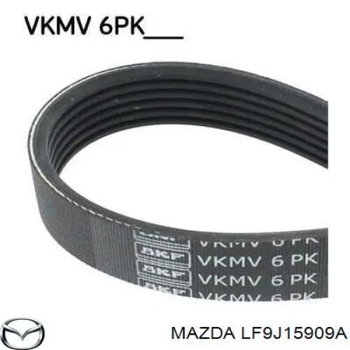 Купити LF9J15909A Mazda Ремінь генератора