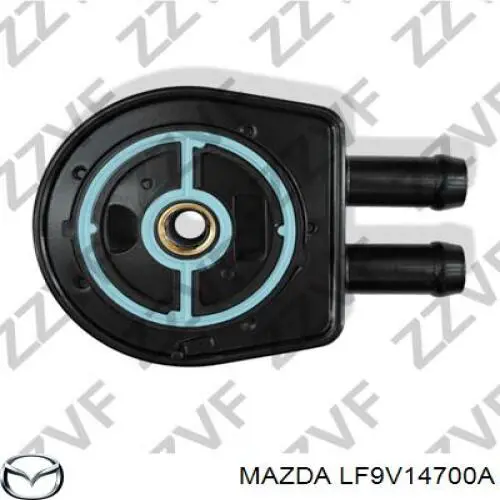 LF9V14700A Mazda радіатор масляний (холодильник, під фільтром)