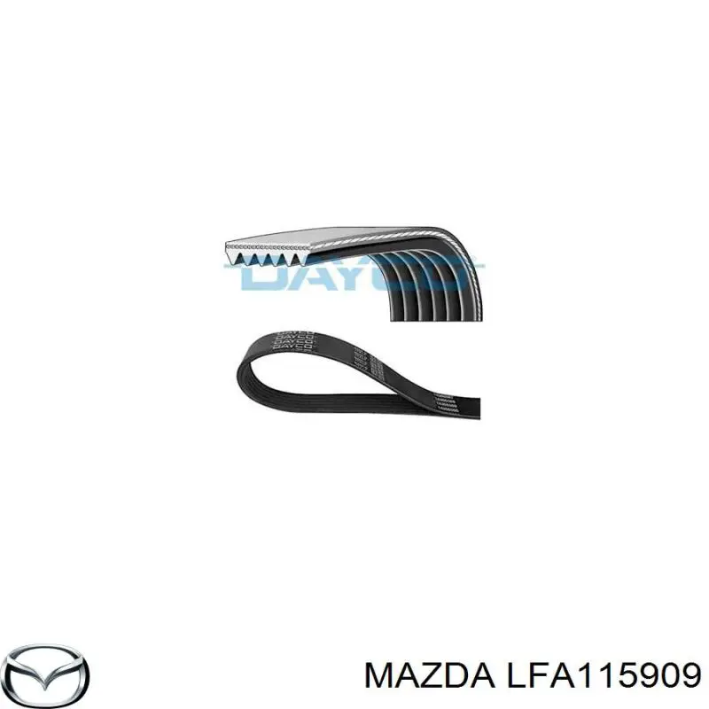 Клиновий ремінь Mazda LFA115909 ціна, від 19.30 USD