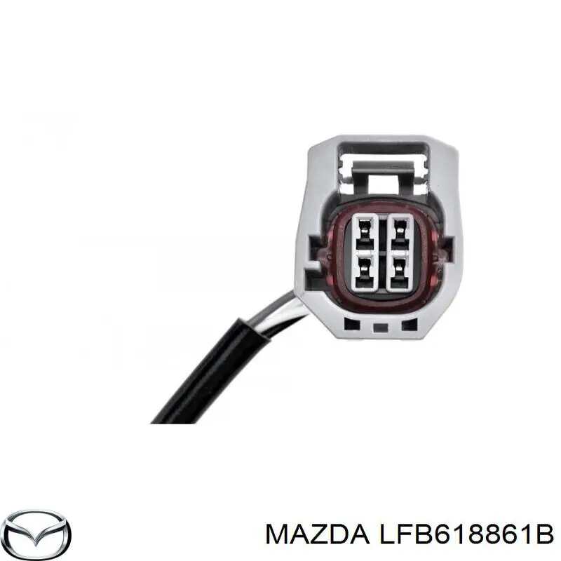 Лямбдазонд, датчик кисню до каталізатора Mazda LFB618861B ціна, від 38.83 USD
