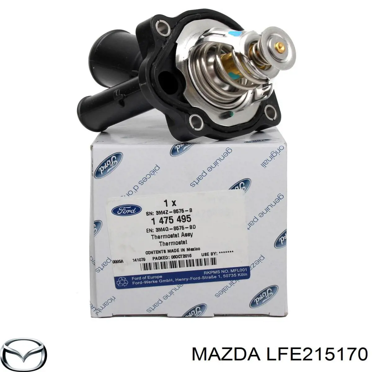 Купити LFE215170 Mazda Термостат в корпусі