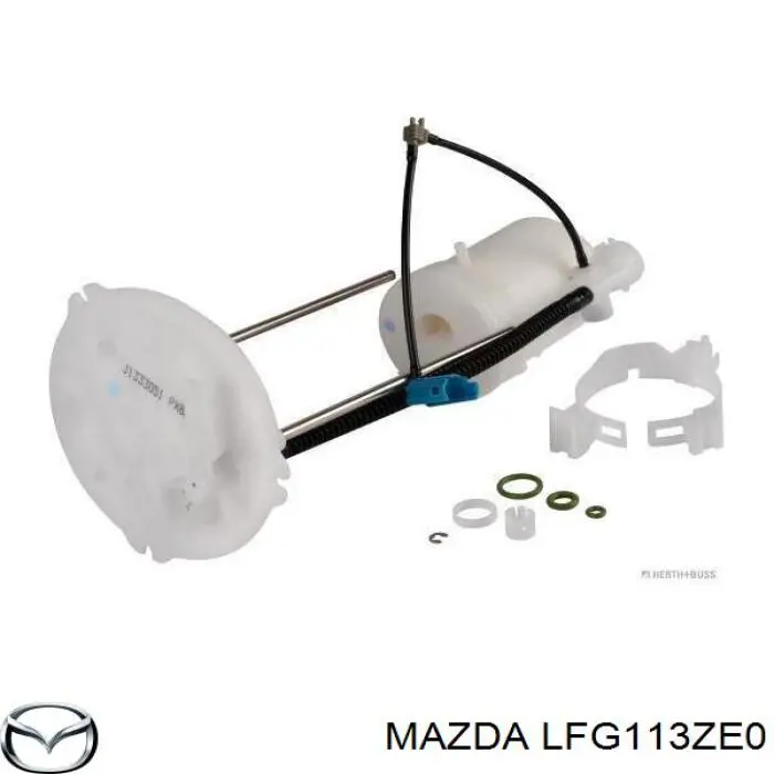 Фільтр тонкого очищення палива Mazda LFG113ZE0 ціна, від 5.49 USD