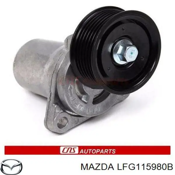 Натягувач приводного ременя Mazda LFG115980B ціна, від 21.54 USD