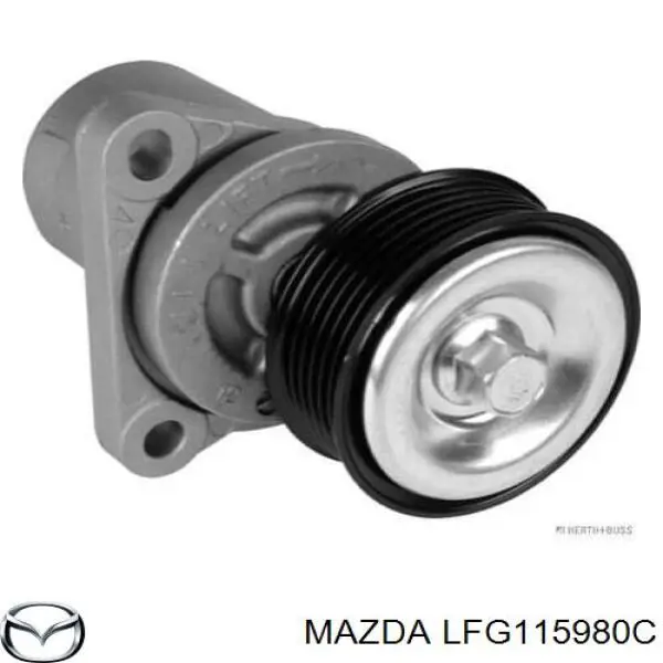 LFG115980C Mazda натягувач приводного ременя