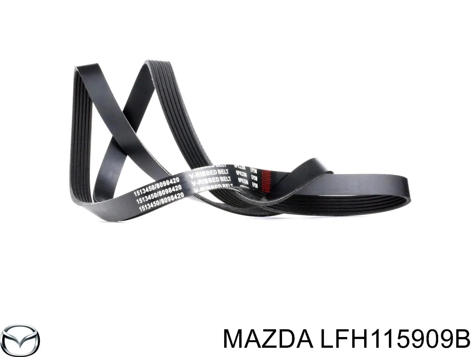 Ремінь кондиціонера Mazda LFH115909B