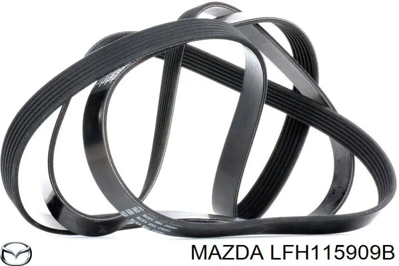 Клиновий ремінь Mazda LFH115909B ціна, від 20.06 USD