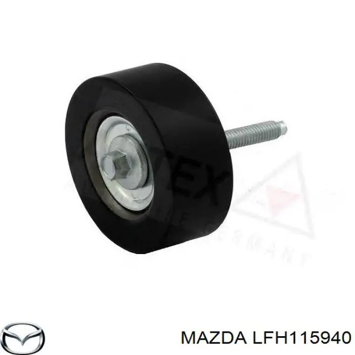 LFH115940 Mazda ролик приводного ременя, паразитний