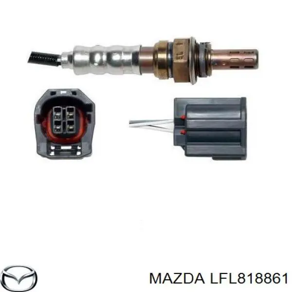 LFL818861 Mazda лямбдазонд, датчик кисню до каталізатора