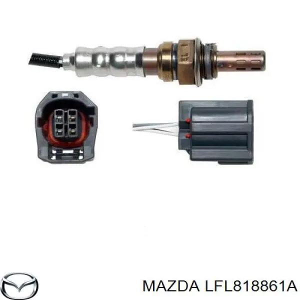 LFL818861A Mazda лямбдазонд, датчик кисню до каталізатора