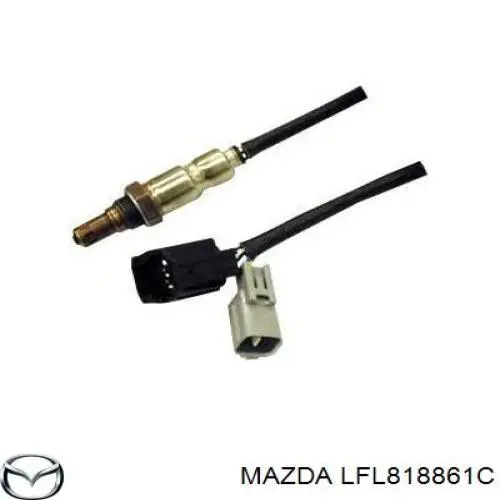 Лямбдазонд, датчик кисню до каталізатора Mazda LFL818861C ціна, від 38.83 USD