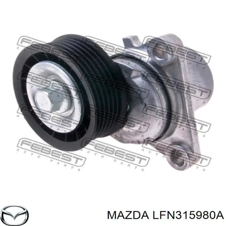 LFN315980A Mazda натягувач приводного ременя