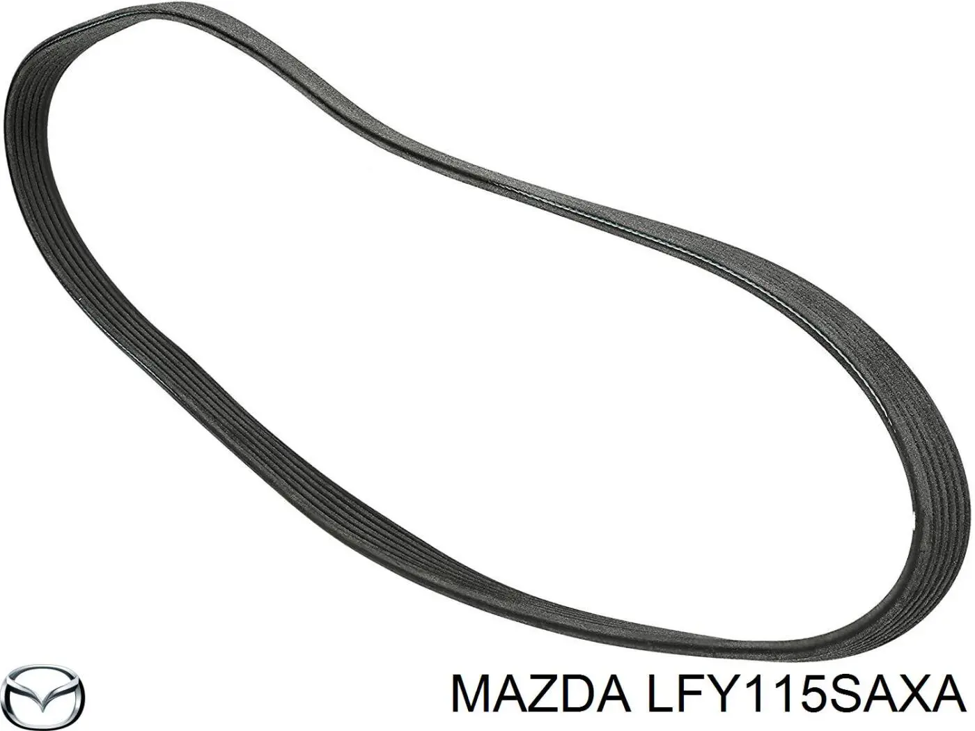 Клиновий ремінь Mazda LFY115SAXA ціна, від 11.16 USD