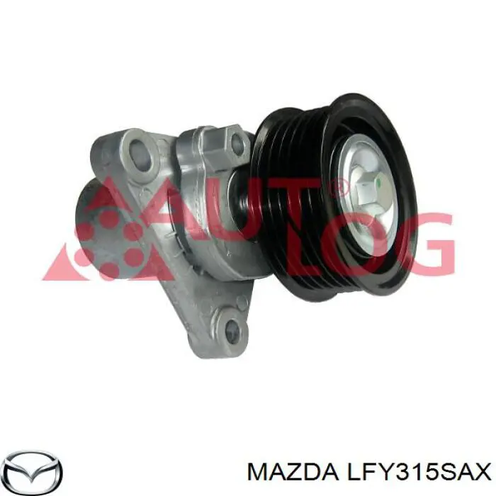 Натягувач приводного ременя Mazda LFY315SAX ціна, від 29.91 USD