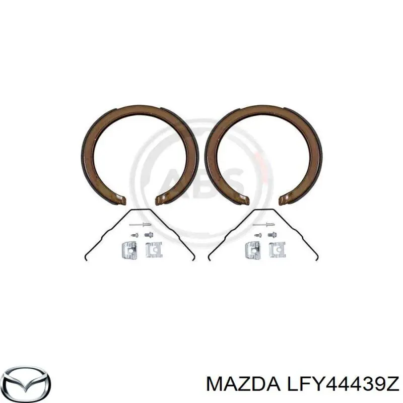 LFY44439Z Mazda колодки ручника/стоянкового гальма