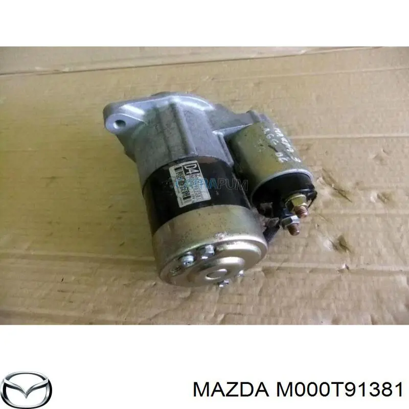 Стартер ZJ0118400P00 Mazda