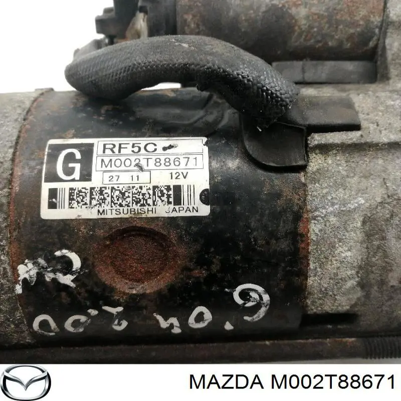 Стартер M002T88671 Mazda