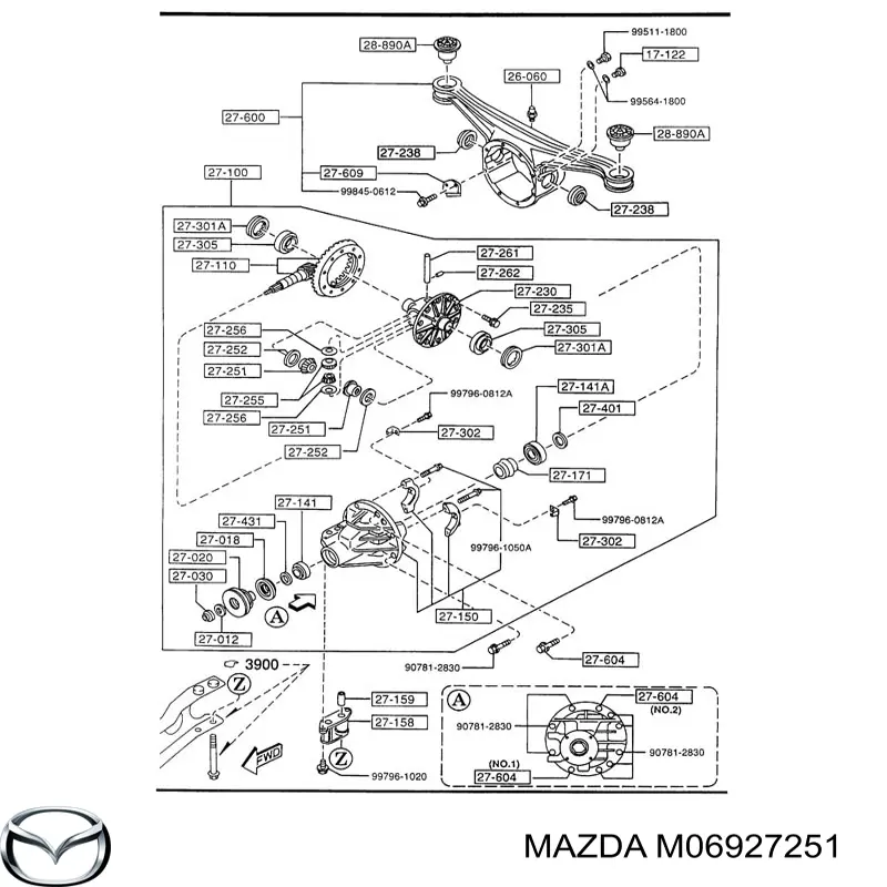  M06927251 Mazda