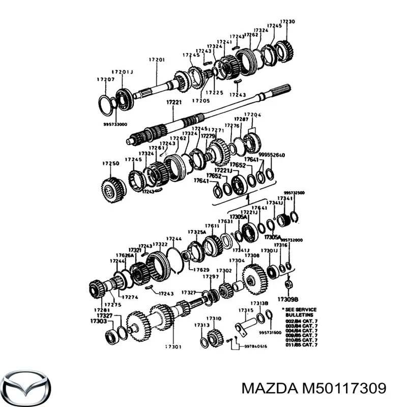 M50117309 Mazda 