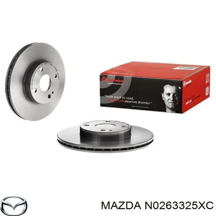 Купити N0263325XC Mazda Ротор гальмівний