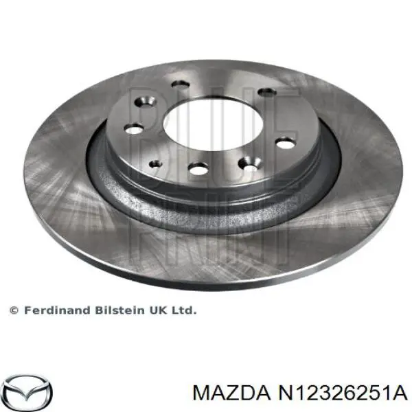 Купити N12326251A Mazda Диск заднього гальма