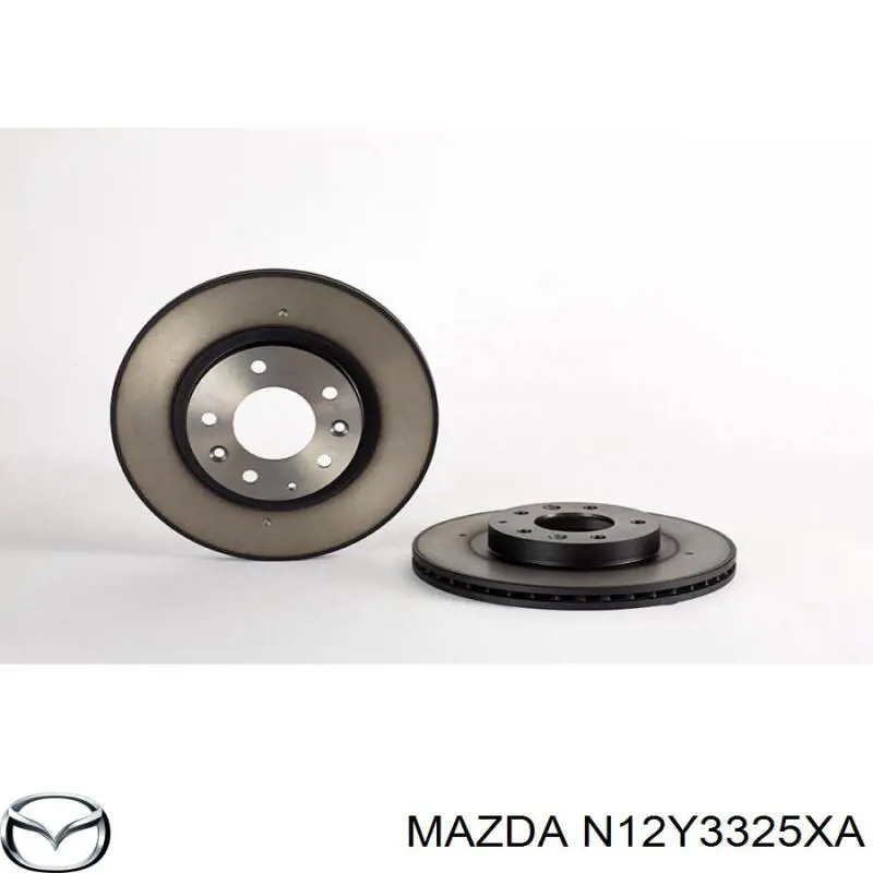 Диск переднього гальма Mazda N12Y3325XA ціна, від 57.36 USD