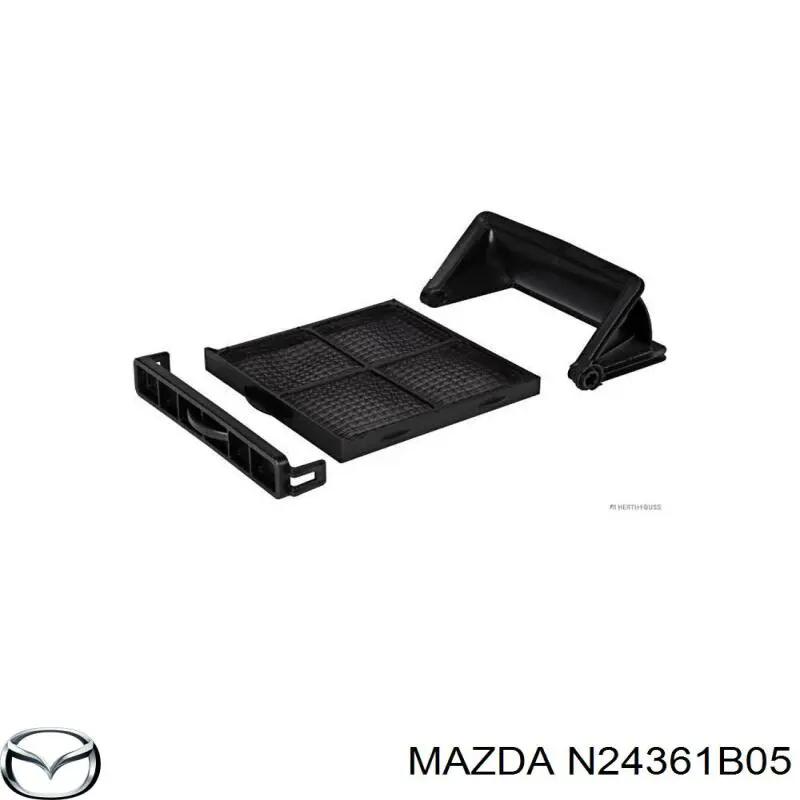 Фільтр повітряний обігрівача Mazda N24361B05 ціна, від 18.31 USD