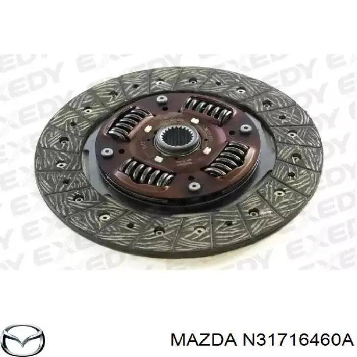Зчеплення Mazda N31716460A ціна, від 94.33 USD
