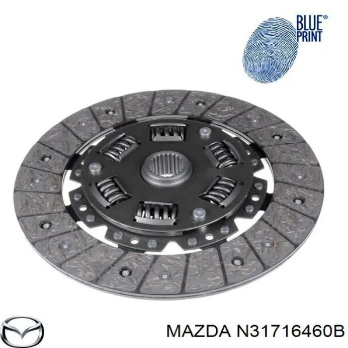 N31716460B Mazda диск зчеплення