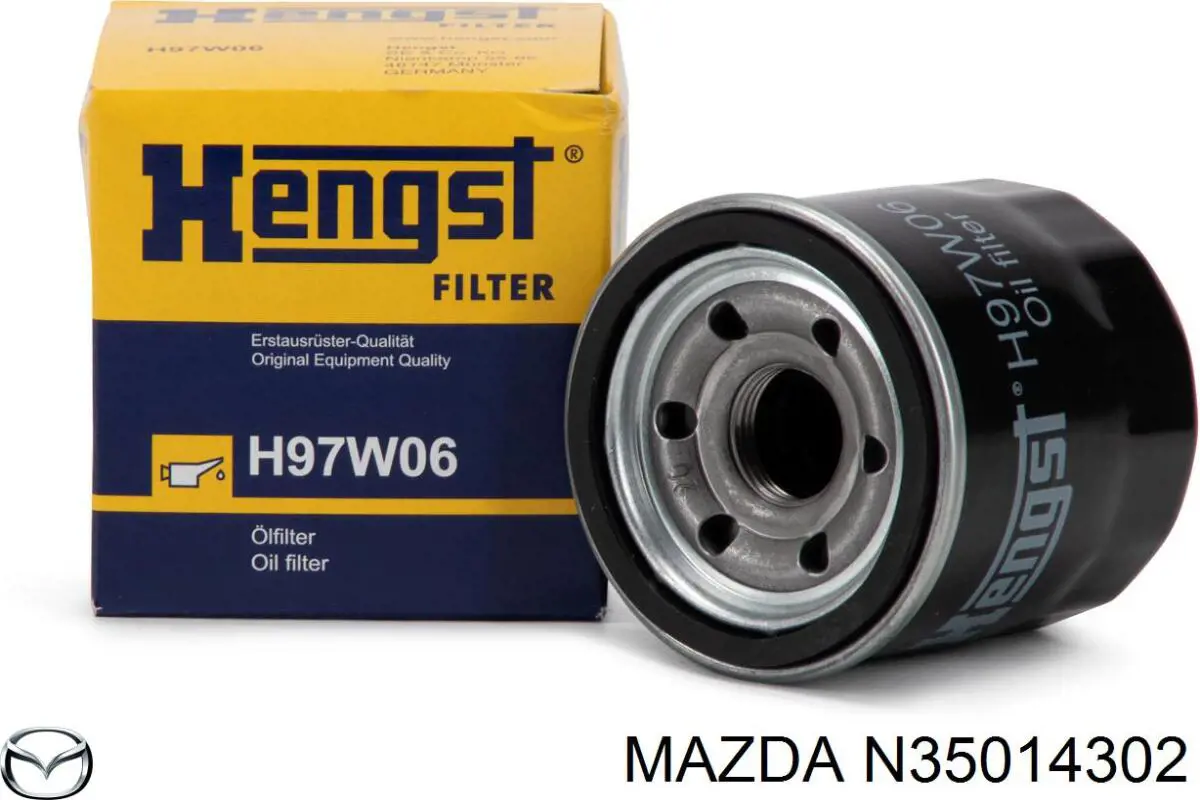 N35014302 Mazda фільтр масляний