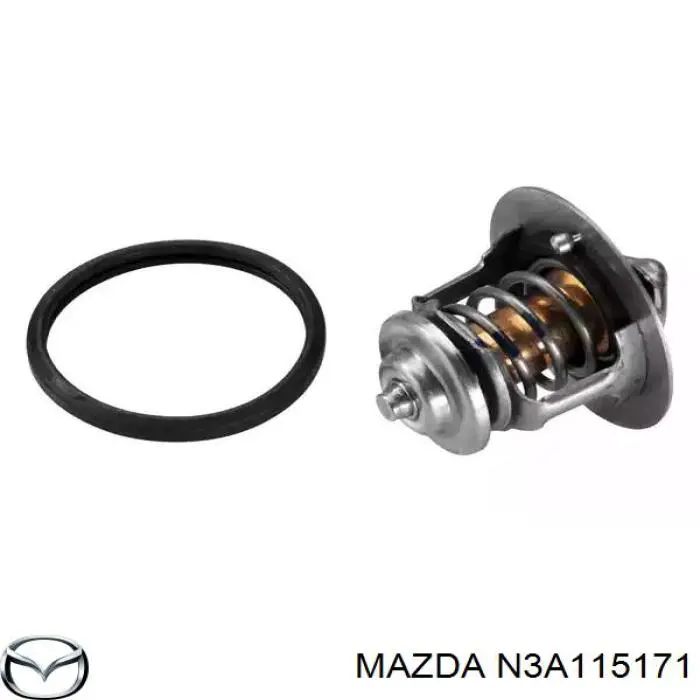Купити N3A115171 Mazda Термостат в корпусі