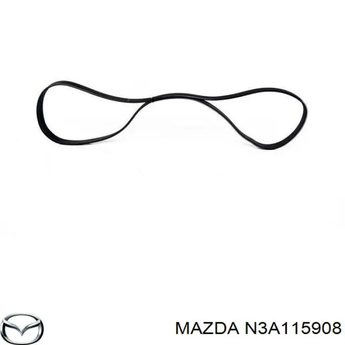 Купити N3A115908 Mazda Ремінь генератора