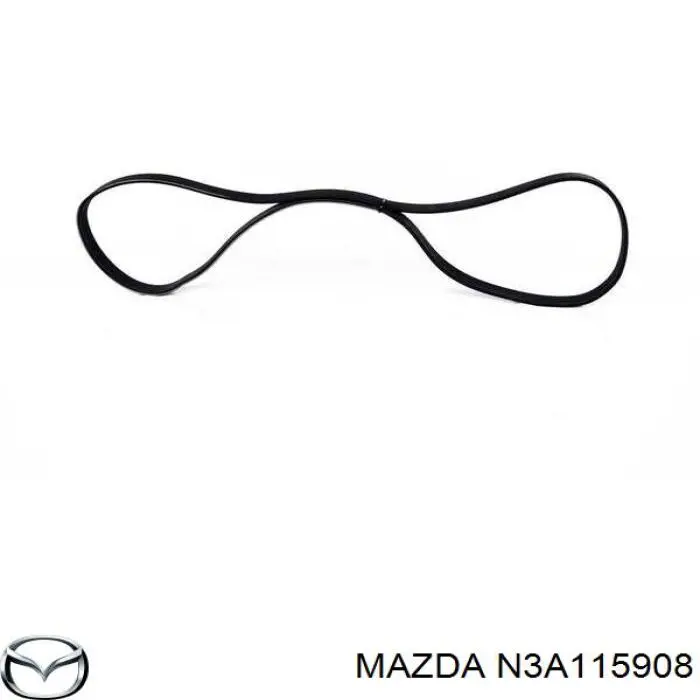 N3A115908 Mazda Поліклиновий ремінь