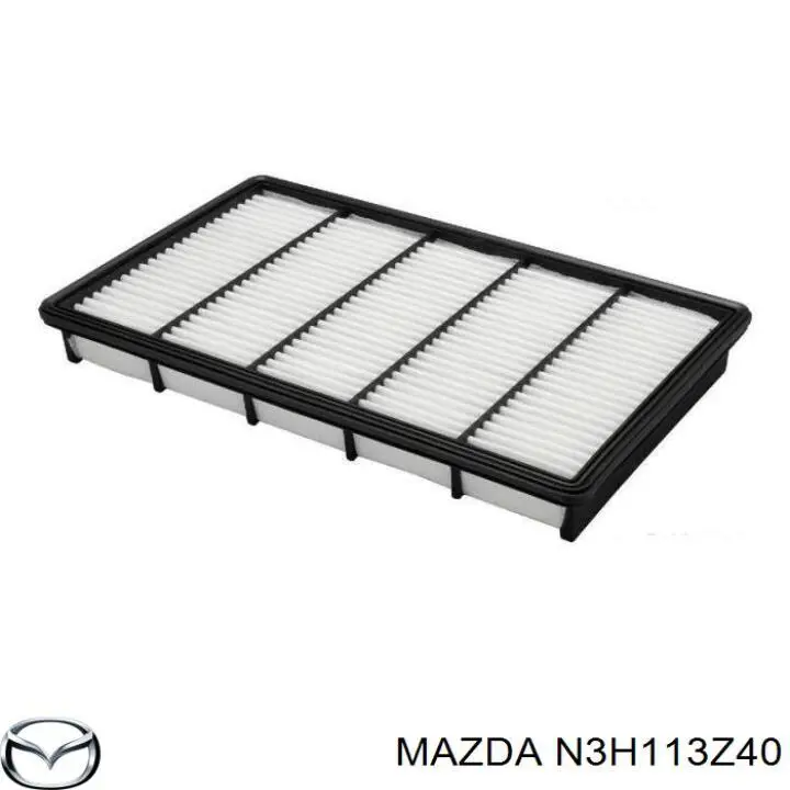 Елемент повітряного фільтра Mazda N3H113Z40 ціна, від 15.35 USD
