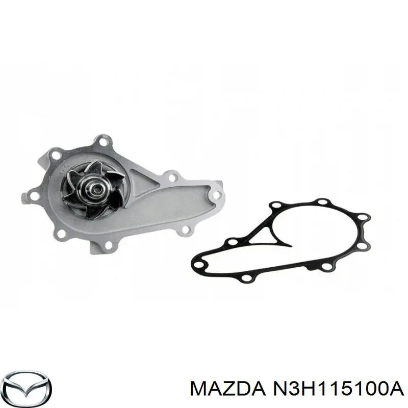 Помпа охолодження Mazda N3H115100B ціна, від 34.62 USD