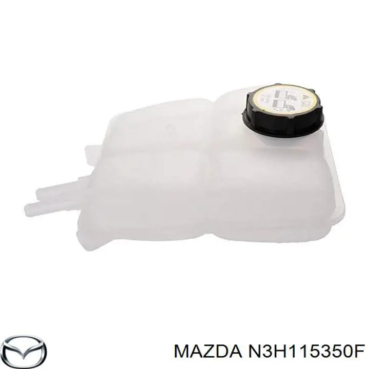 Бачок системи охолодження двигуна розширювальний Mazda N3H115350F ціна, від 549.86 USD