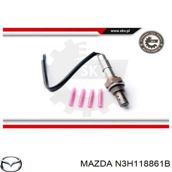 Лямбдазонд, датчик кисню після каталізатора, лівий Mazda N3H118861B ціна, від 53.52 USD