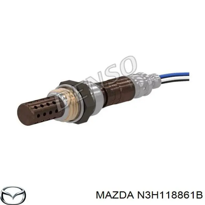 Лямбда-зонд, датчик кисню після каталізатора, лівий N3H118861B Mazda