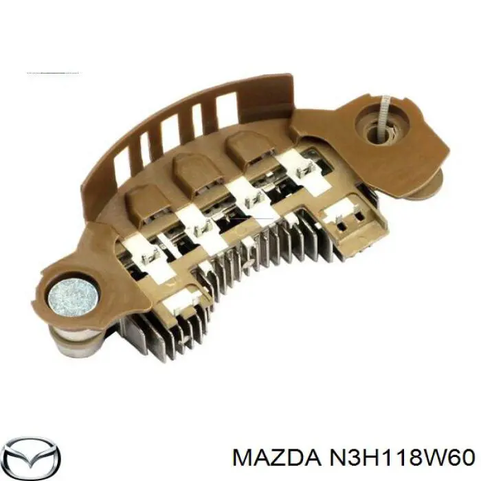N3H118W60 Mazda міст доданий генератора