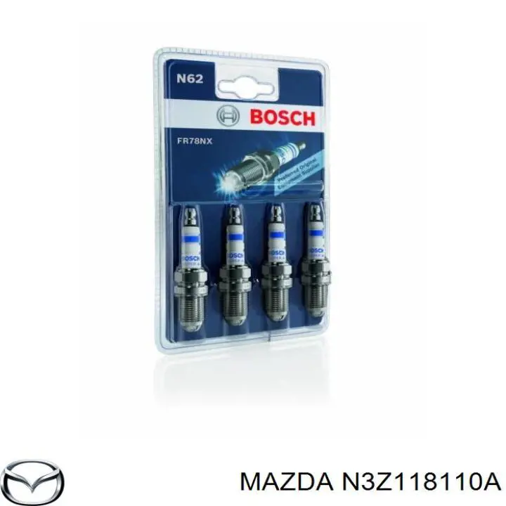 Свічки запалювання N3Z118110A Mazda