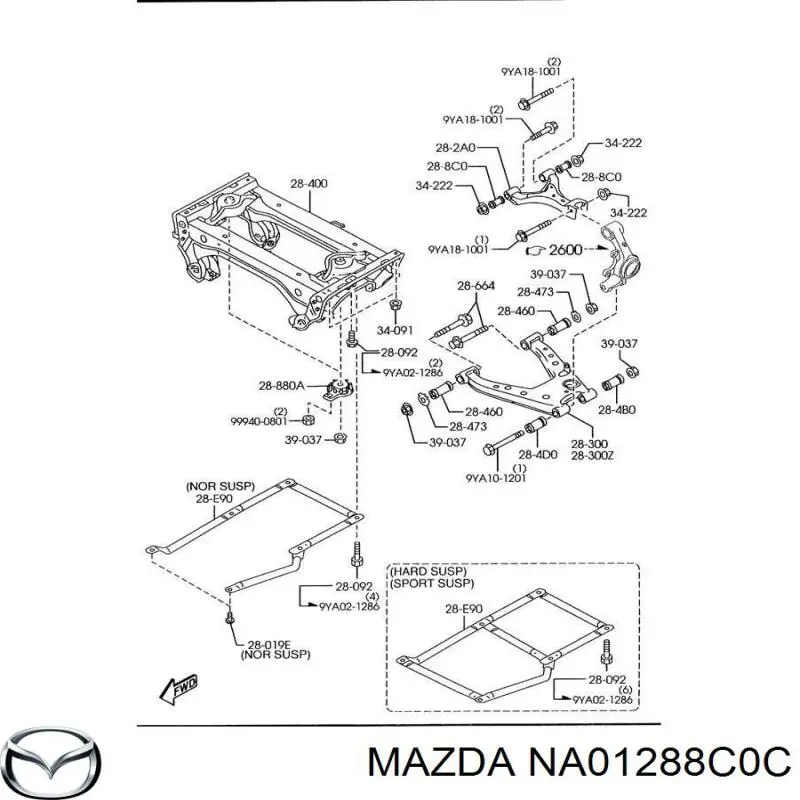 Сайлентблок цапфи задньої Polycraft MZ0689 ціна, від 17.24 USD