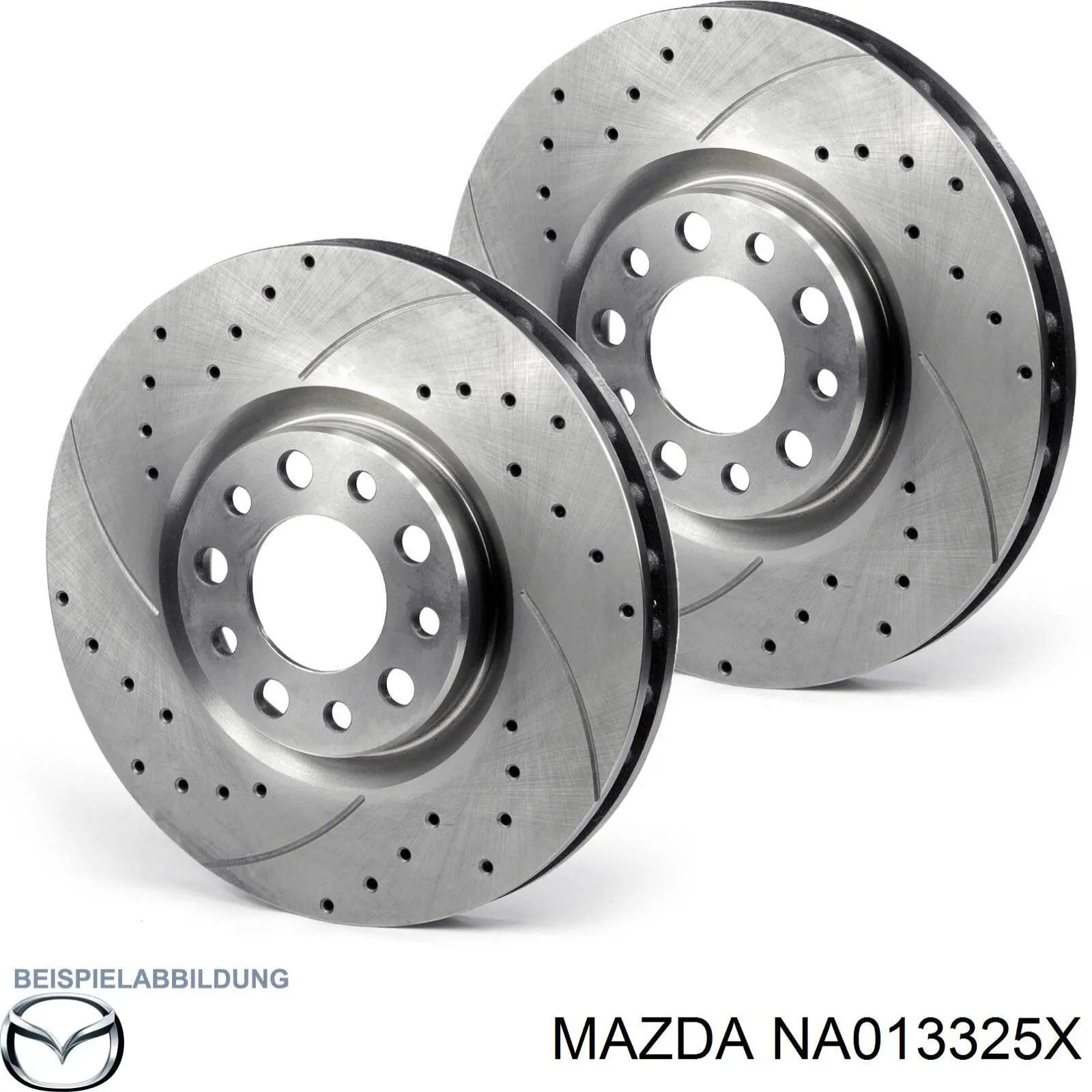 NA013325X Mazda Гальмо дискове переднє
