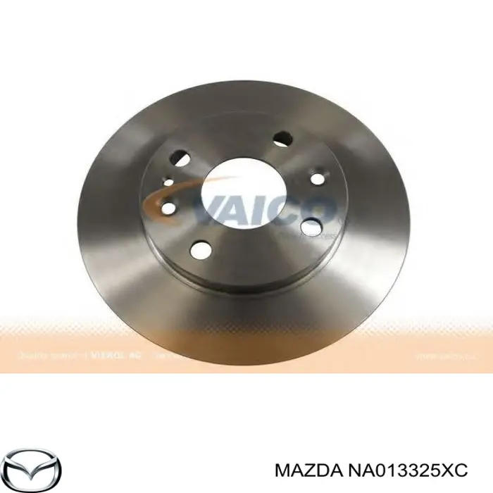 NA013325XC Mazda диск гальмівний передній