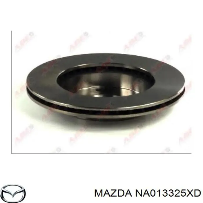 NA013325XD Mazda диск гальмівний передній