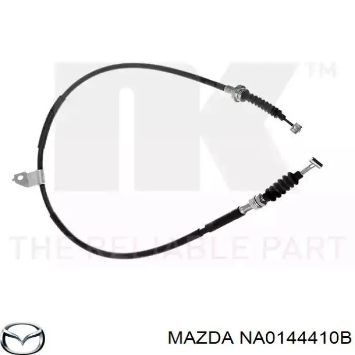 Трос ручного гальма задній, правий NA0144410B Mazda