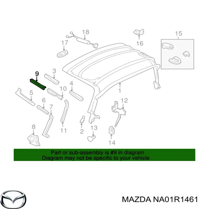 NA01R1461 Mazda 