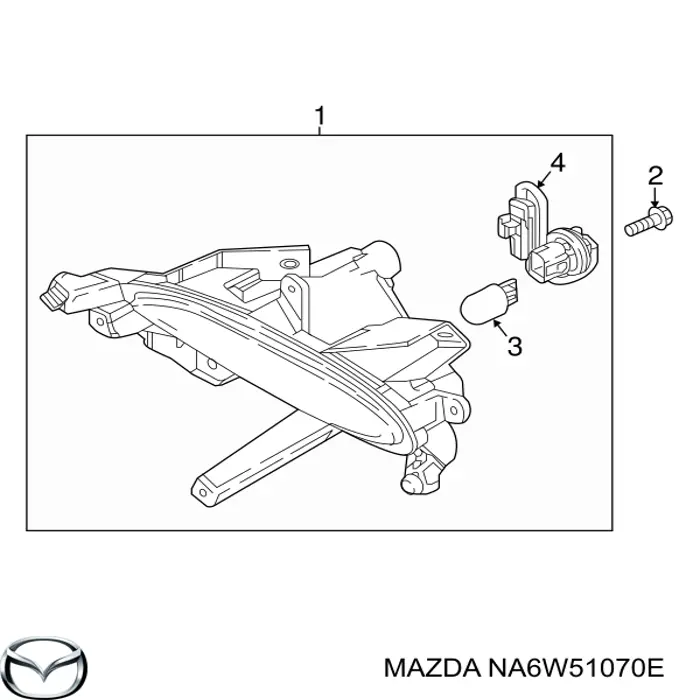 NA6W51070E Mazda 