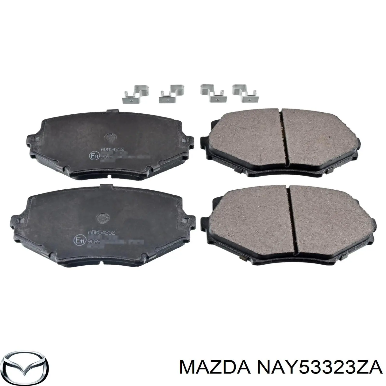 Купити NAY53323ZA Mazda Колодки гальмівні передні, дискові