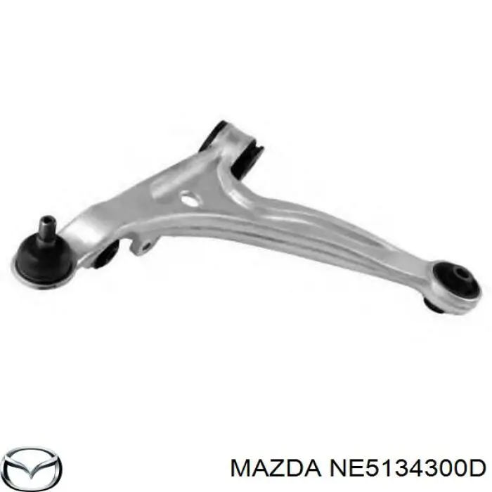 NE5134300D Mazda Важіль передньої підвіски нижній, правий