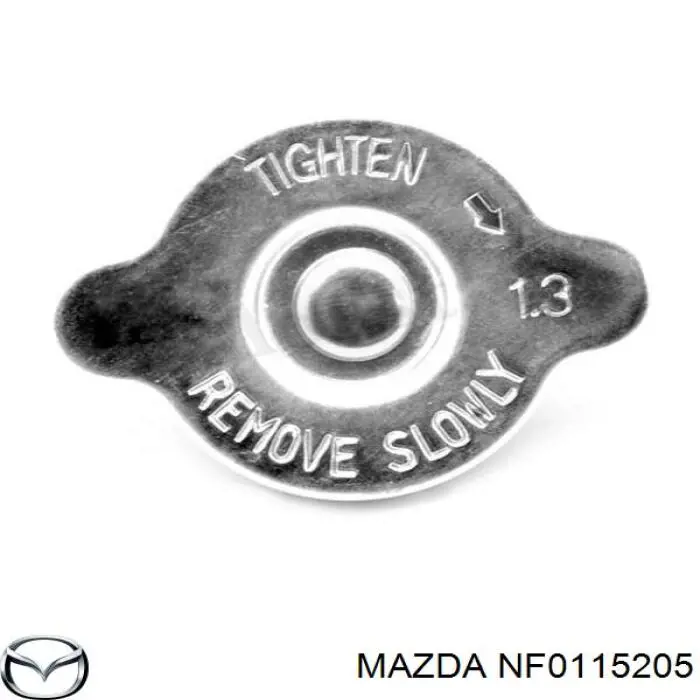 NF0115205 Mazda Кришка / пробка радіатора